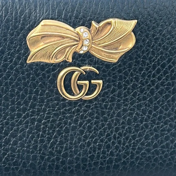 Gucci  Full Inclusion GG Marmont Zip Around Wallet - Picture 3 of 5